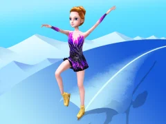 Roller Ski Queen  — free online game