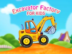 Excavator Factory For Kids — free online game