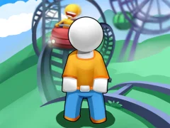 Gêm Idle Theme Park ar-lein