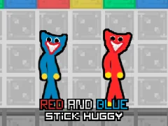 Red and Blue Stick Huggy — free online game