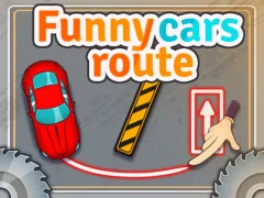 Funny Cars Route — free online game
