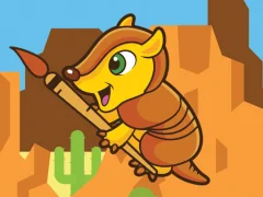 Игра Happy Armadillo Coloring онлајн