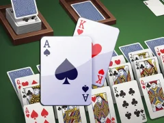 Cluiche Double klondike solitaire Card ar líne