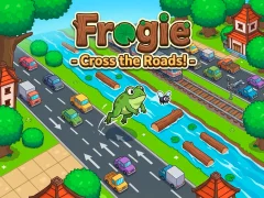 Frogie - Cross the Roads — free online game