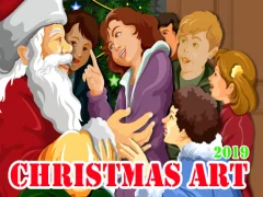 Leikur Christmas Art 2019 á netinu
