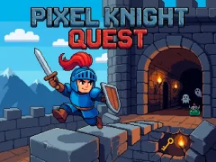 Cluiche Pixel Knight Quest ar líne