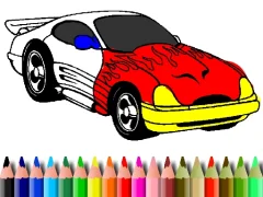 Игра Back To School: Muscle Car Coloring онлајн