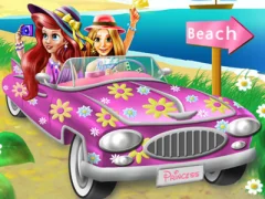 Permainan Princesses Beach Trip secara online