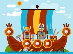 Spartan And Viking Warriors Memory — jogo online grátis