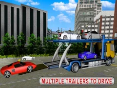 Lojë Trailer Cargo Truck Offroad Transporter në internet