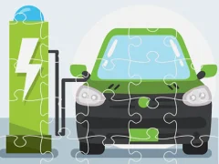Electric Cars Jigsaw — free online game