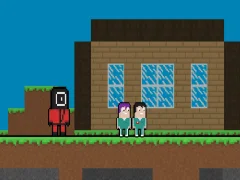 Squid Escape But Blockworld — free online game