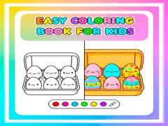 Spel Easy Coloring Book For Kids online