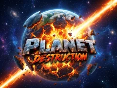 Lojë Planet Destruction në internet