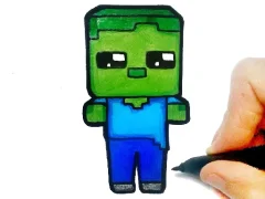 Easy Kids Coloring Minecraft — free online game