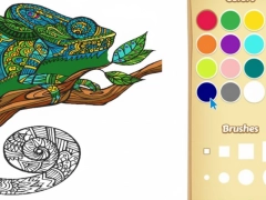 Spel Adult Animal Coloring Book for Kids online