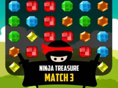 Ninja Treasure Match 3 — free online game
