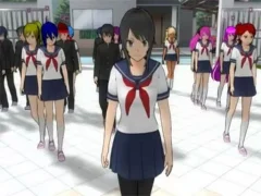Mchezo Sakura School Girl Yandere Simulator online