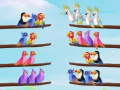Bird Sort Puzzle — δωρεάν online παιχνίδι