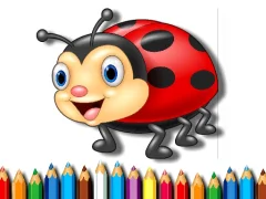 Spel Ladybug Coloring Book online