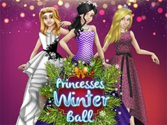 Princesses Winter Ball — δωρεάν online παιχνίδι