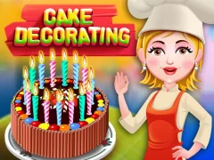 Leikur Cake decorating á netinu