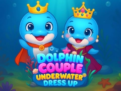 Dolphin Couple Underwater Dress Up — free online game