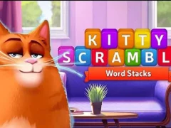 Kitty Scramble Stack Word — darmowa gra online