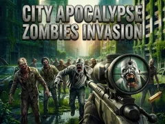 Xogo City Apocalypse Zombies Invasion en liña