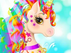 Unicorn For girls Dress up — bezplatná online hra