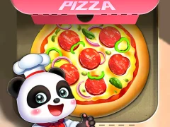 Little Panda Space Kitchen — jogo online grátis