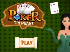 Poker Tri Peaks — free online game