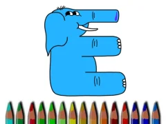 Spel Letters Coloring Book online