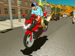 Highway Bike Traffic Moto Racer — free online game