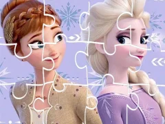 Frozen Sister Jigsaw – kostenloses Online-Spiel