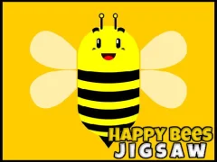 Happy Bees Jigsaw — free online game