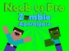 Noob vs Pro: Zombie Apocalypse — jogo online grátis
