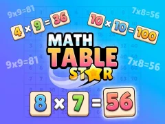 Math Table Star — joc online gratuit