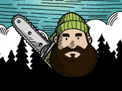 Lumberjack Coloring   — bezplatná online hra