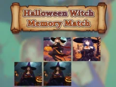 Permainan Halloween Witch Memory Match talian