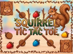 Spil Squirrel Tic Tac Toe online