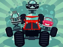 Laro Crazy Monster Trucks Memory online