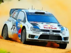 Rally Car Driving Jigsaw — free online game