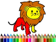 Игра Back To School: Lion Coloring Book онлајн