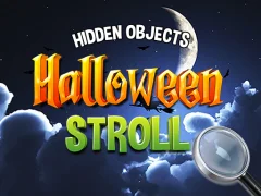 Cluiche Hidden Objects: Halloween Stroll ar líne