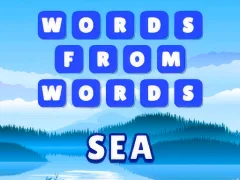 Words from words: Sea — darmowa gra online