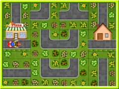 Pizza Delivery Puzzles — free online game