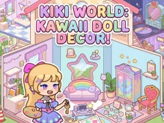שפּיל Kiki World: Kawaii Doll Decor אָנליין