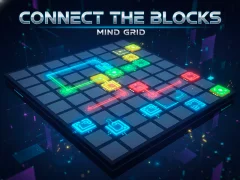 Connect The Blocks Mind Grid — free online game