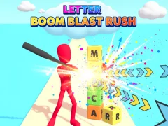 Letter Boom Blast Rush — free online game